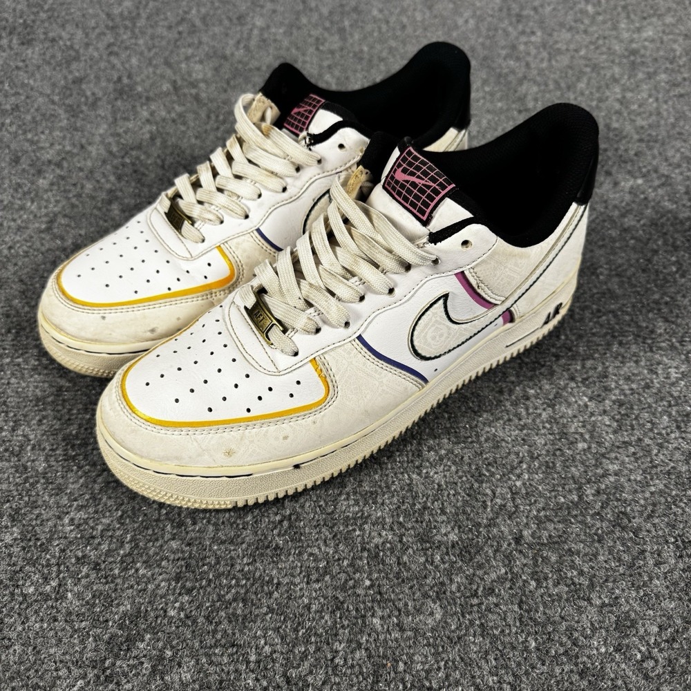 Nike AIR CT1138-100 Day of Dead Dia de Los Muertos White Halo Sugar Skull Size 9